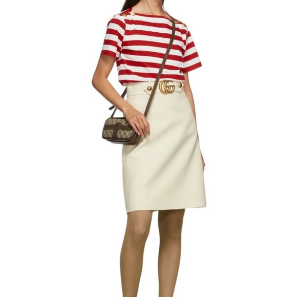 Gucci GG Supreme Ophidia Canvas Mini Crossbody Bag - Picture 15 of 15